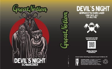 Great Notion Adding Devil’s Night Schwarzbier Cans
