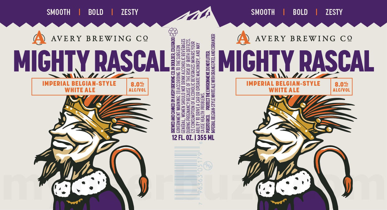 2025 Avery Brewing Mighty Rascal 12-oz Cans
