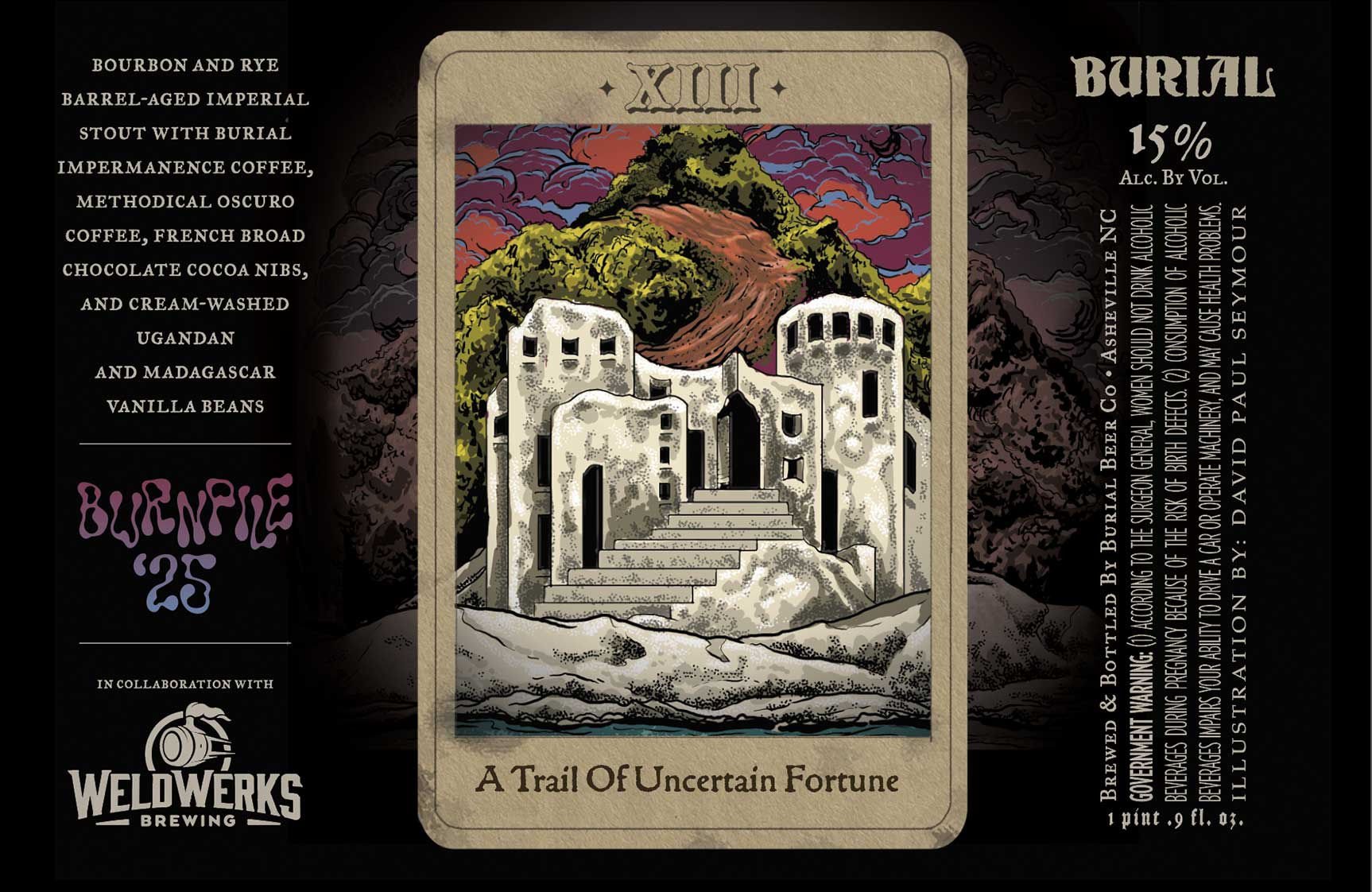 2025 Burial Beer A Trail Of Uncertain Fortune 16-oz Cans