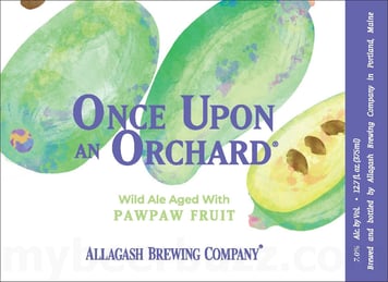 Allagash Adding Once Upon An Orchard Pawpaw Fruit