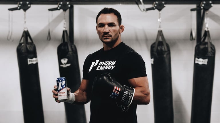2025 Phorm Energy MMA Star Michael Chandler