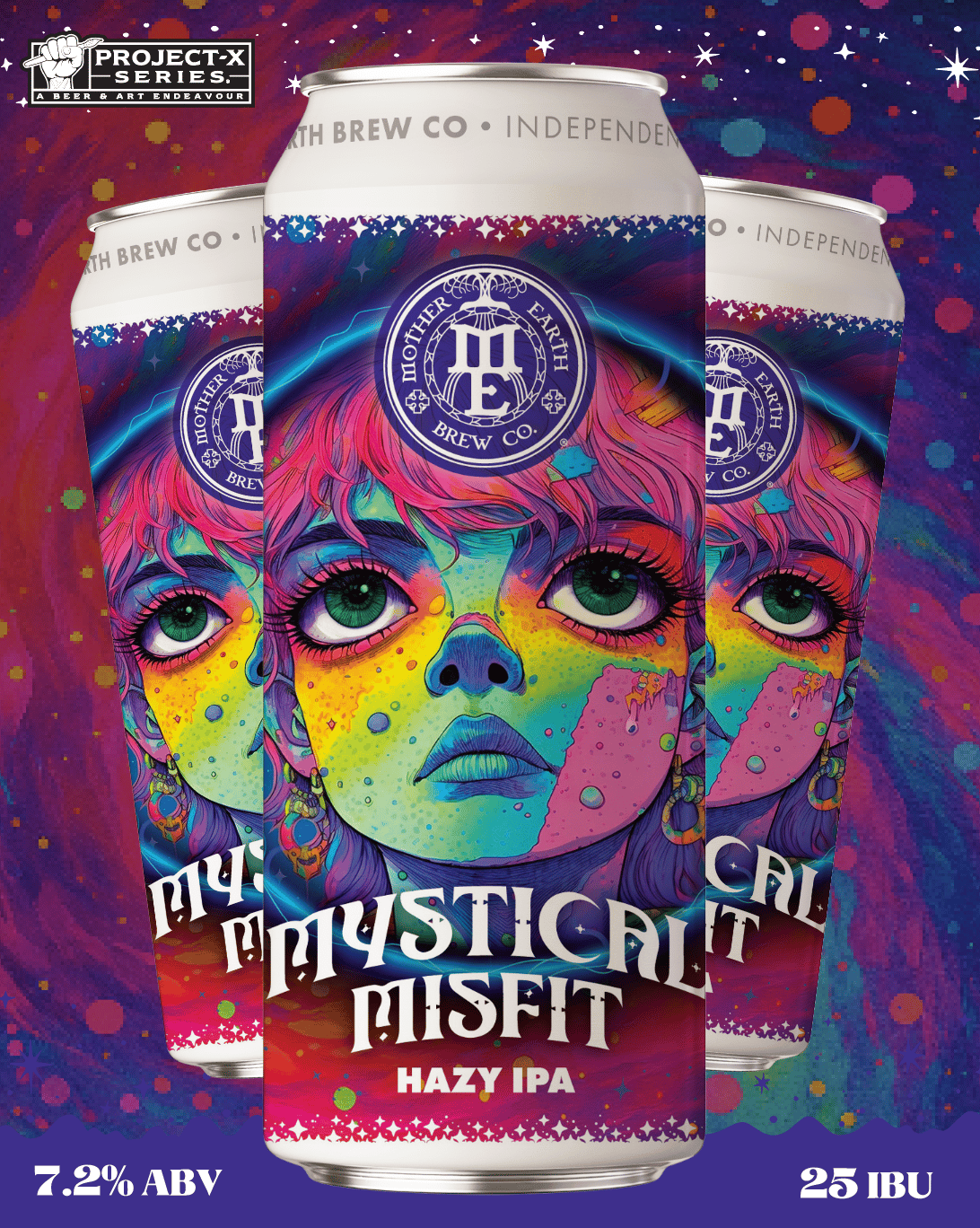 2025 Mother Earth Brew Co Mystical Misfit 16-oz Cans