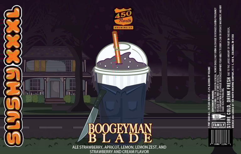 2025 450 North Brewing Boogeyman Blade 16-oz Cans