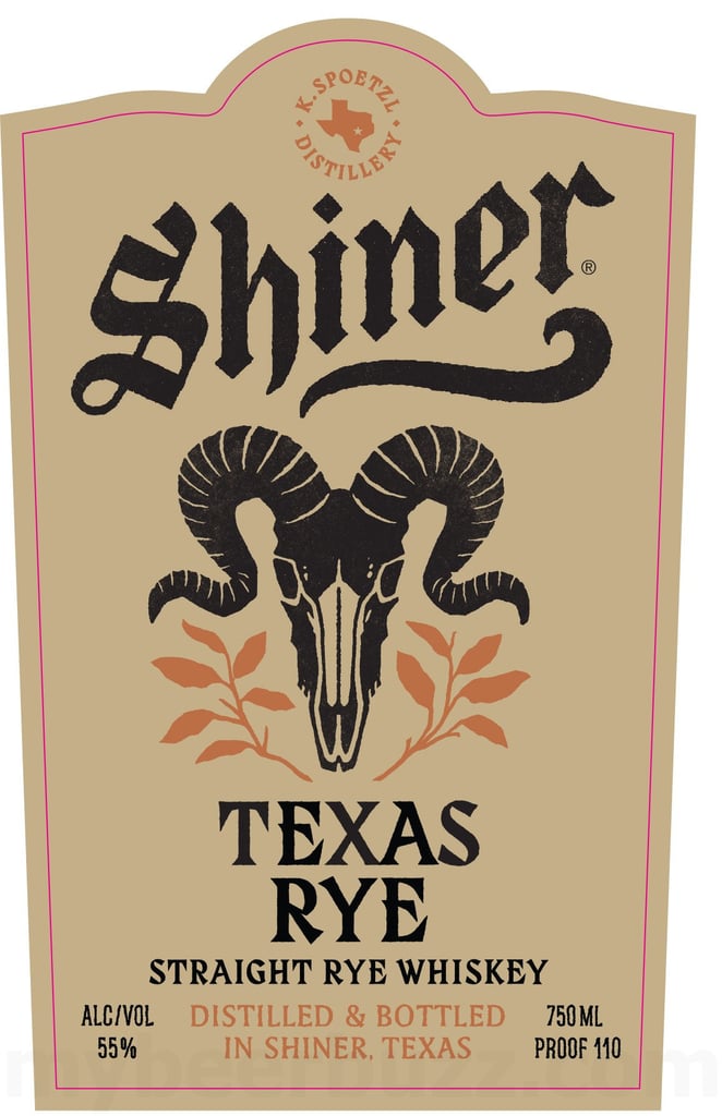 Shiner Texas Rye Straight Rye Whiskey