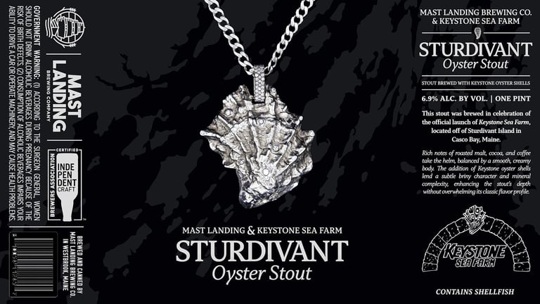 2025 Mast Landing Sturdivant Oyster Stout 16-oz Cans