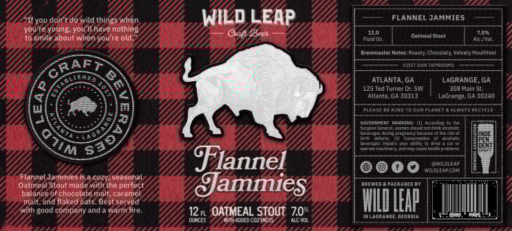 2025 Wild Leap Flannel Jammies 12-oz Cans
