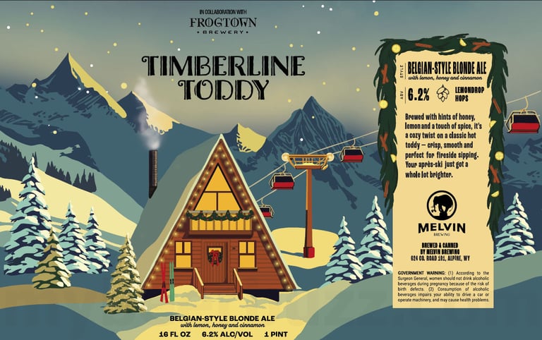 2025 Melvin Brewin Timberline Toddy 16-oz Cans