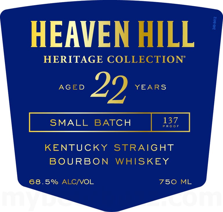 2026 Heaven Hill Heritage Collection Small Batch 22 Year Bourbon 750ml Bottles