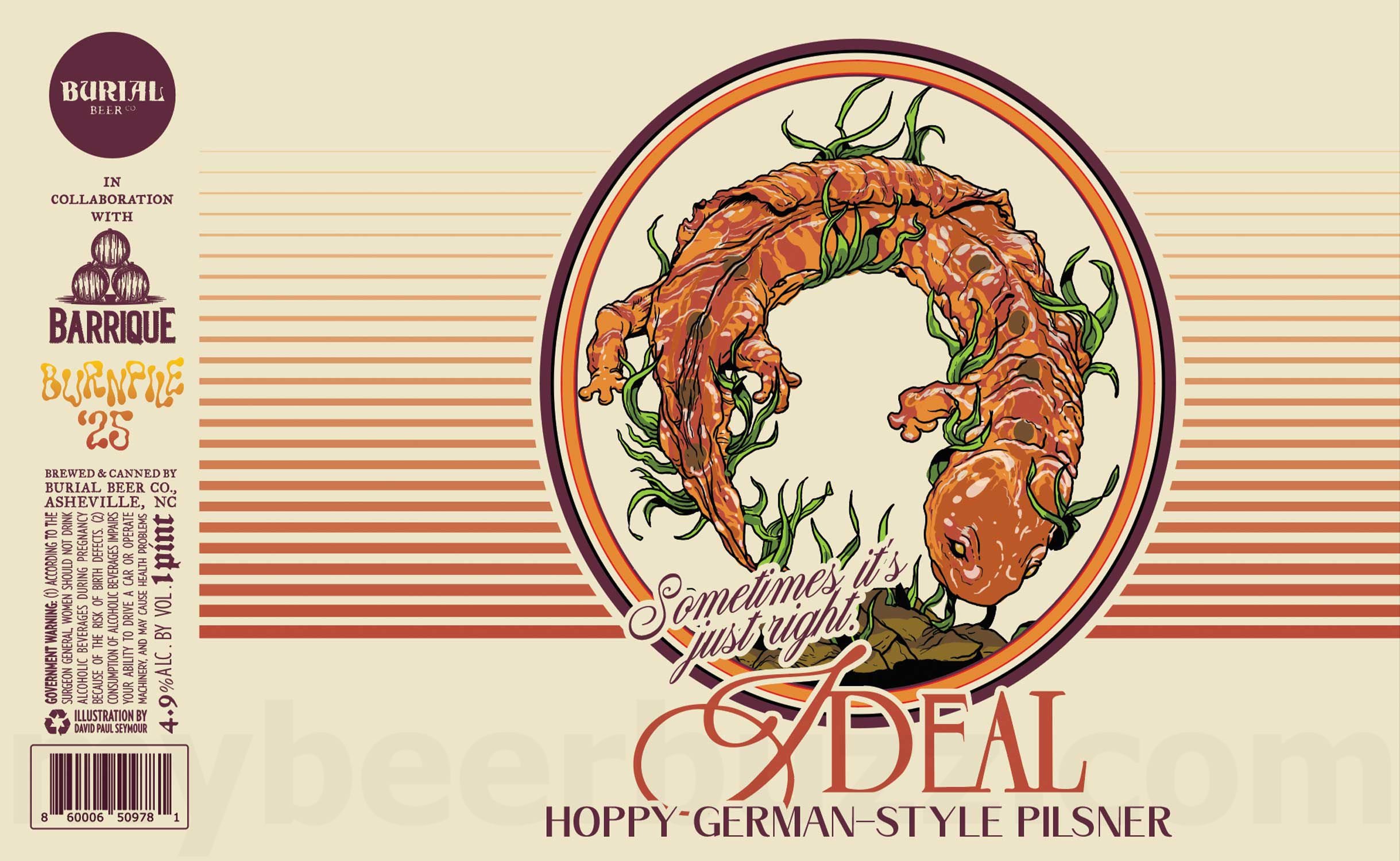 2025 Burial beer Ideal 16-oz Cans