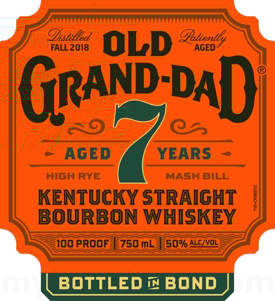Old Grand-Dad 7 Year Kentucky Straight Bourbon Whiskey