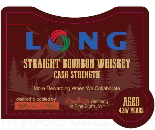 2025 Pine Bluffs Long Cask Strength 750ml Bottles