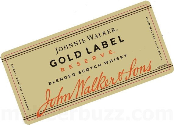 2025 Johnnie Walker Gold Label 750ml Bottles