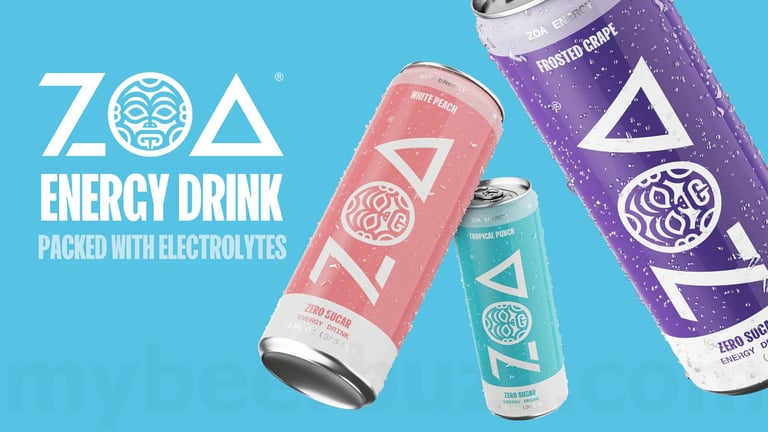 2025 ZOA Enerrgy Drink