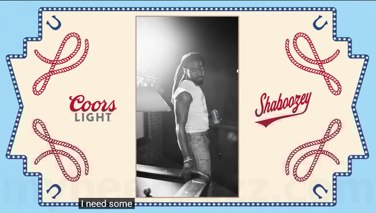 Coors Light Shaboozy Merchanmdise