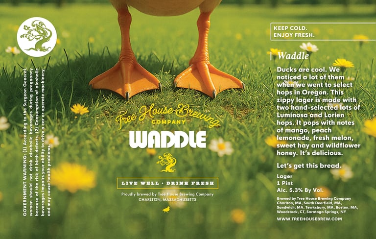 2025 Tree House Brewing Waddle 16-oz Cans