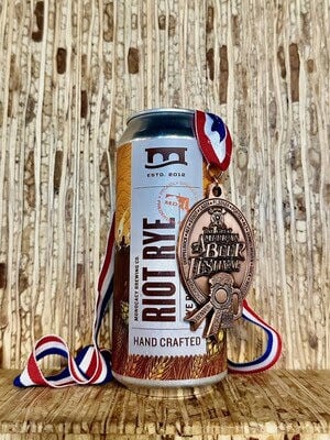 2025 Monocacy Brewing Riot Rye 16-oz Cans