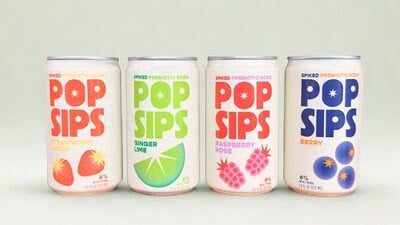 Pop Sips 12-oz Cans