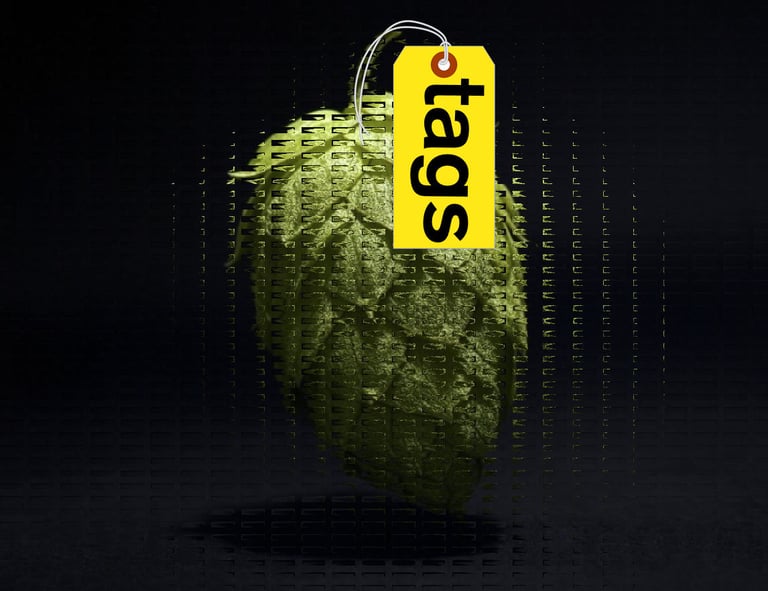 Mybeerbuzz.com Logo With Tags