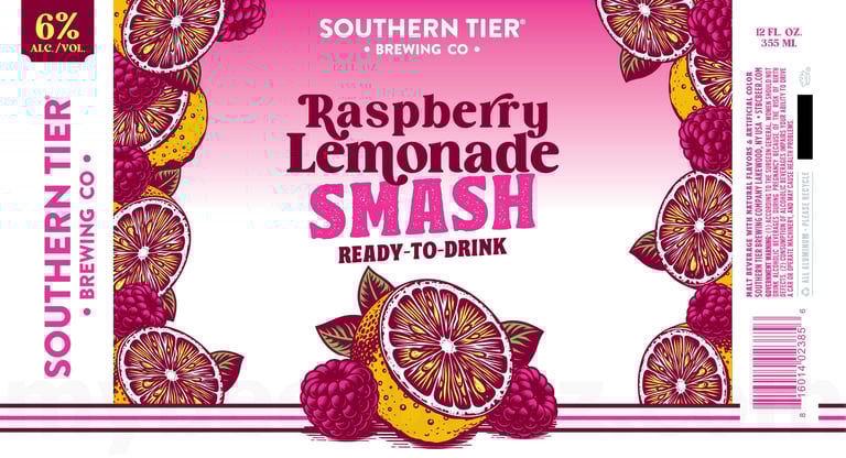 Southern Tier Raspberry Lemonade Smash 12-oz Cans