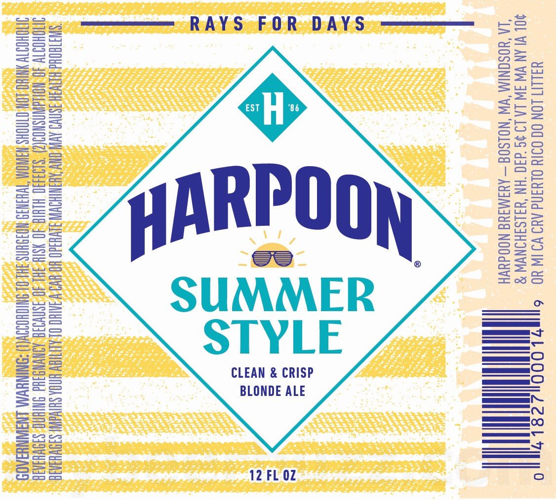 2025 Harpoon Summer STyle 12-oz Bottles