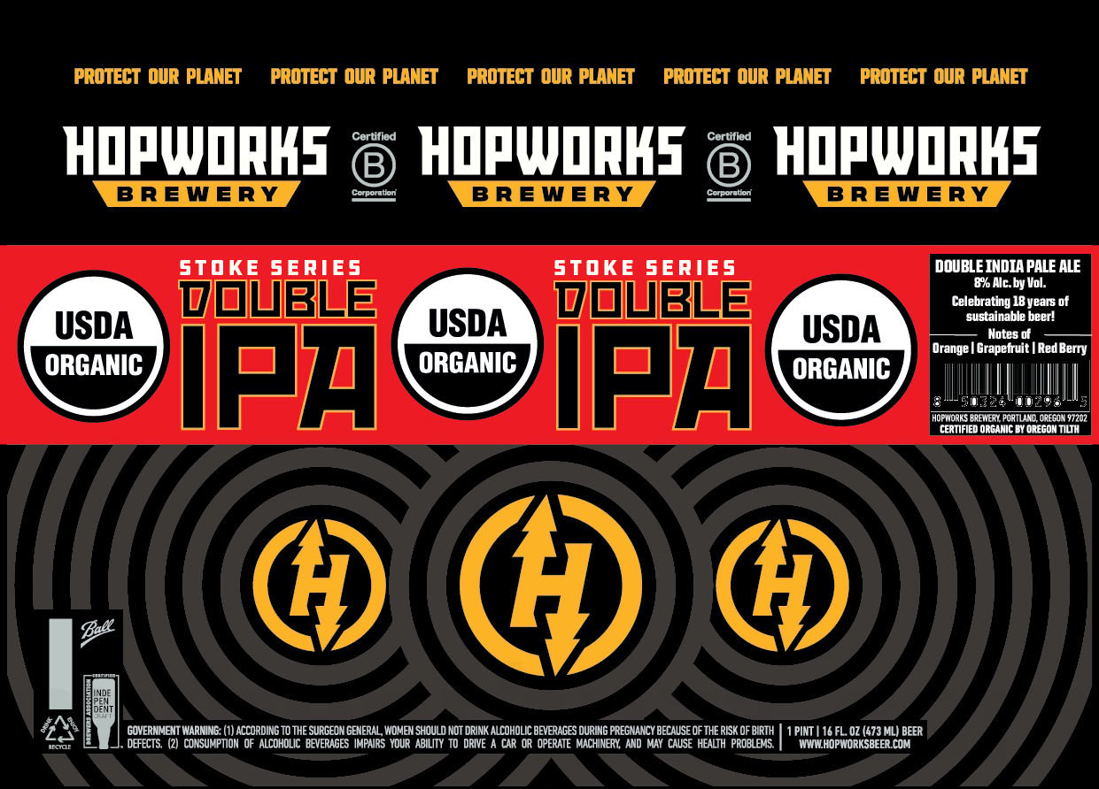 2026 Hopworks Stoke Series Doubel IPA 16-oz Cans