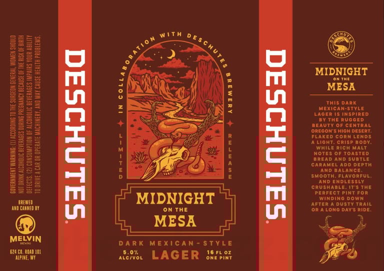2025 Melvin Midnight On The Mesa 16-oz Cans