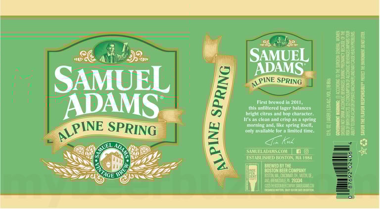 2025 Samuel Adams Alpine Spring 12-oz Cans