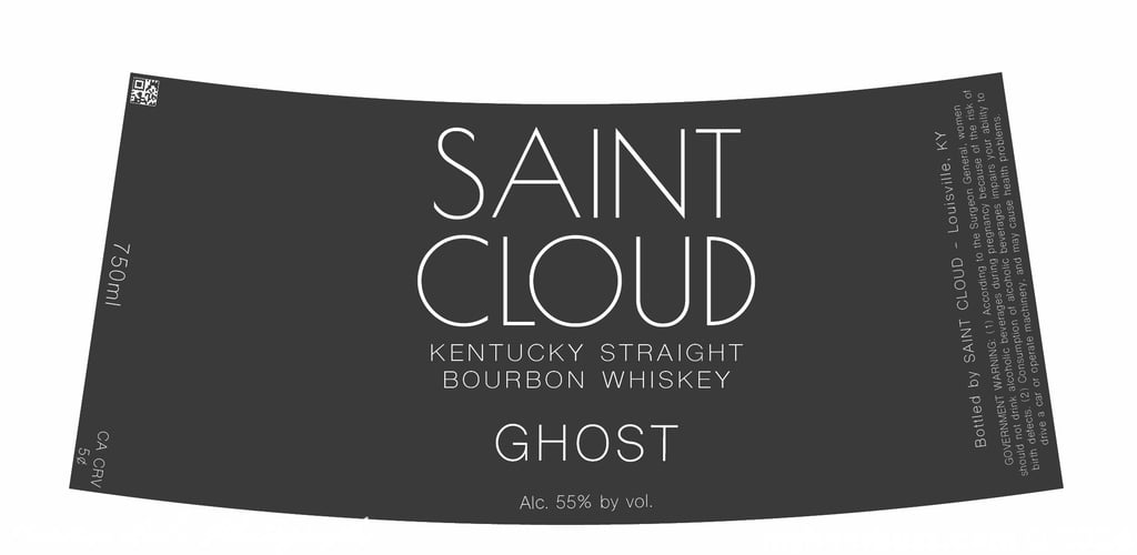 Old Louisville Whiskey Saint Cloud Ghost Kentucky Straight Bourbon Whiskey