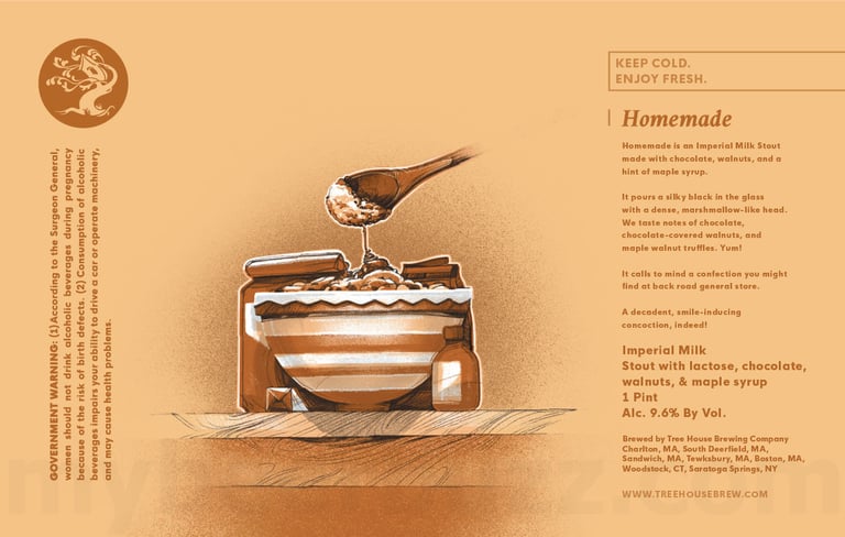 2025 Tree House brewing Homemade 16-oz Cans