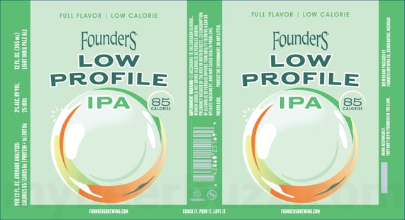 2025 Founders Low Profile IPA 12-oz Cans