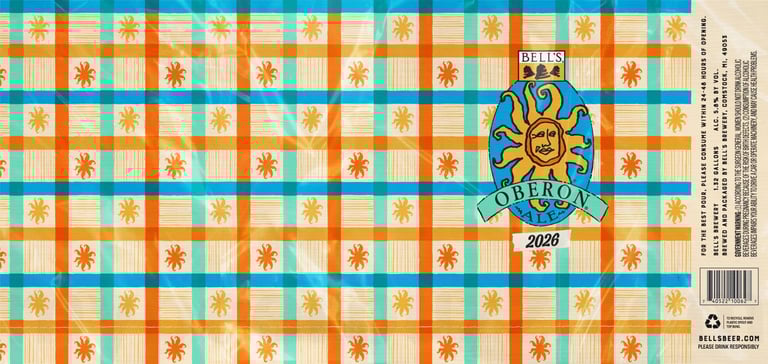 2026 Bell's Brewery Oberon Ale Mini-Kegs