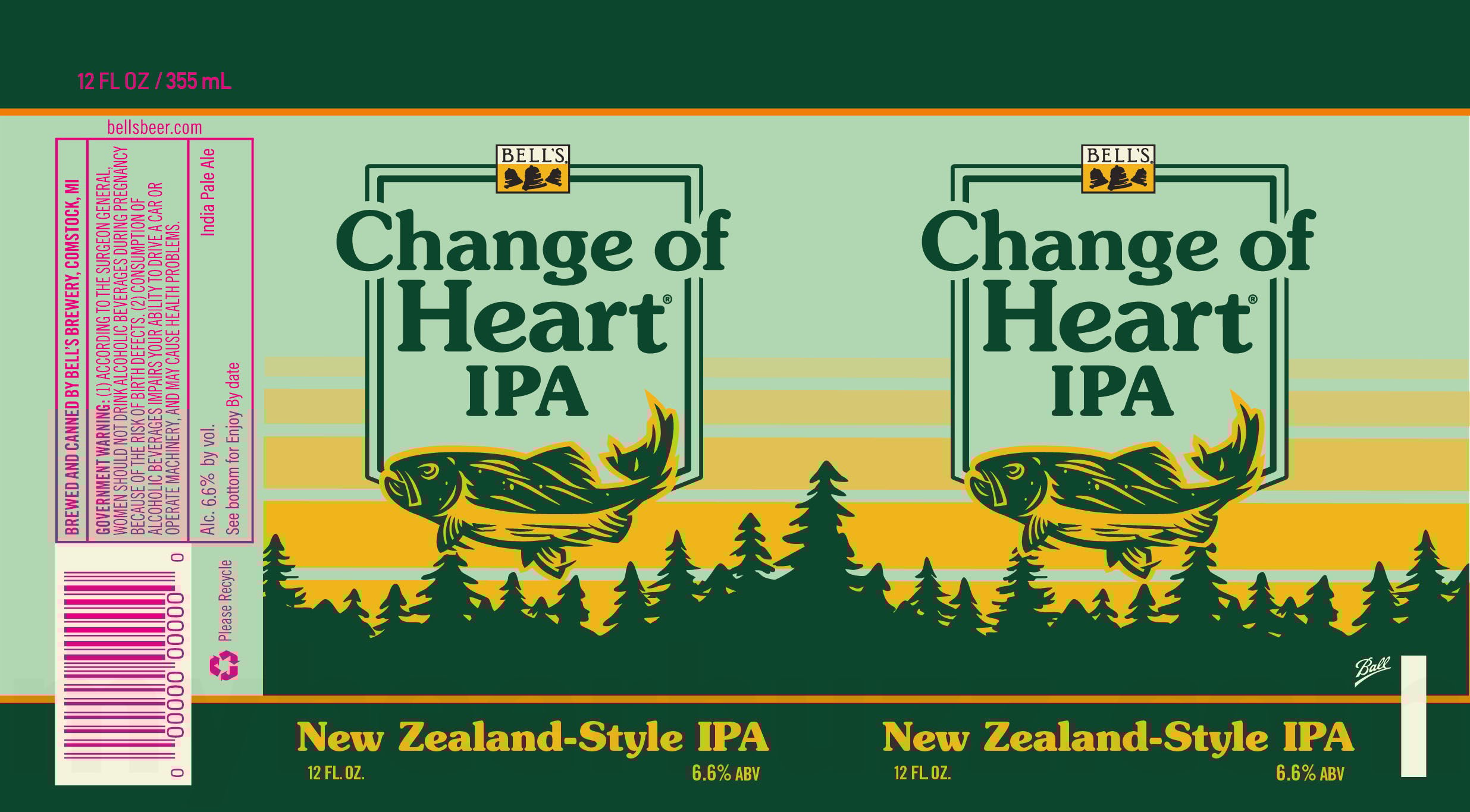 2025 Bell's Brewery Change Of Heart IPA 12-oz Cans