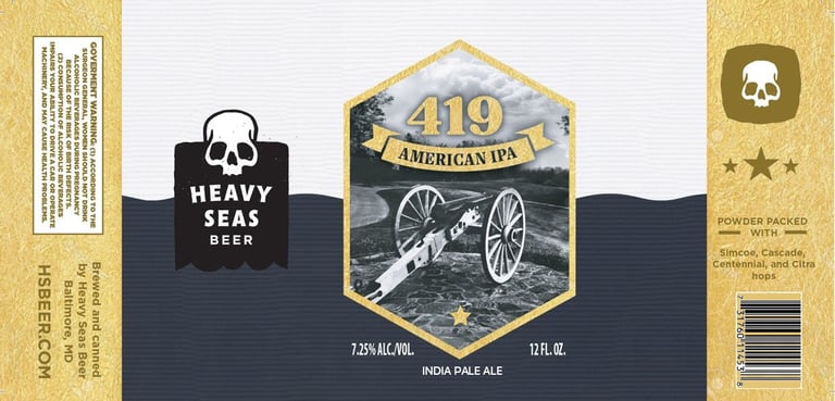 2025 Heavy Seas 419 12-oz Cans