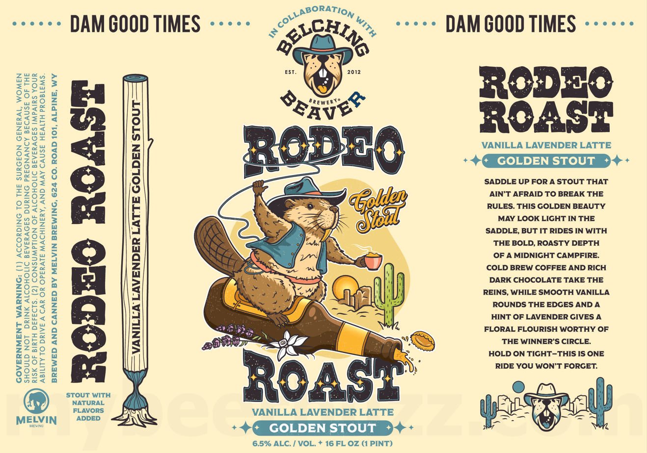 2025 Melvin Brewing Rodeo Roast 16-oz Cans