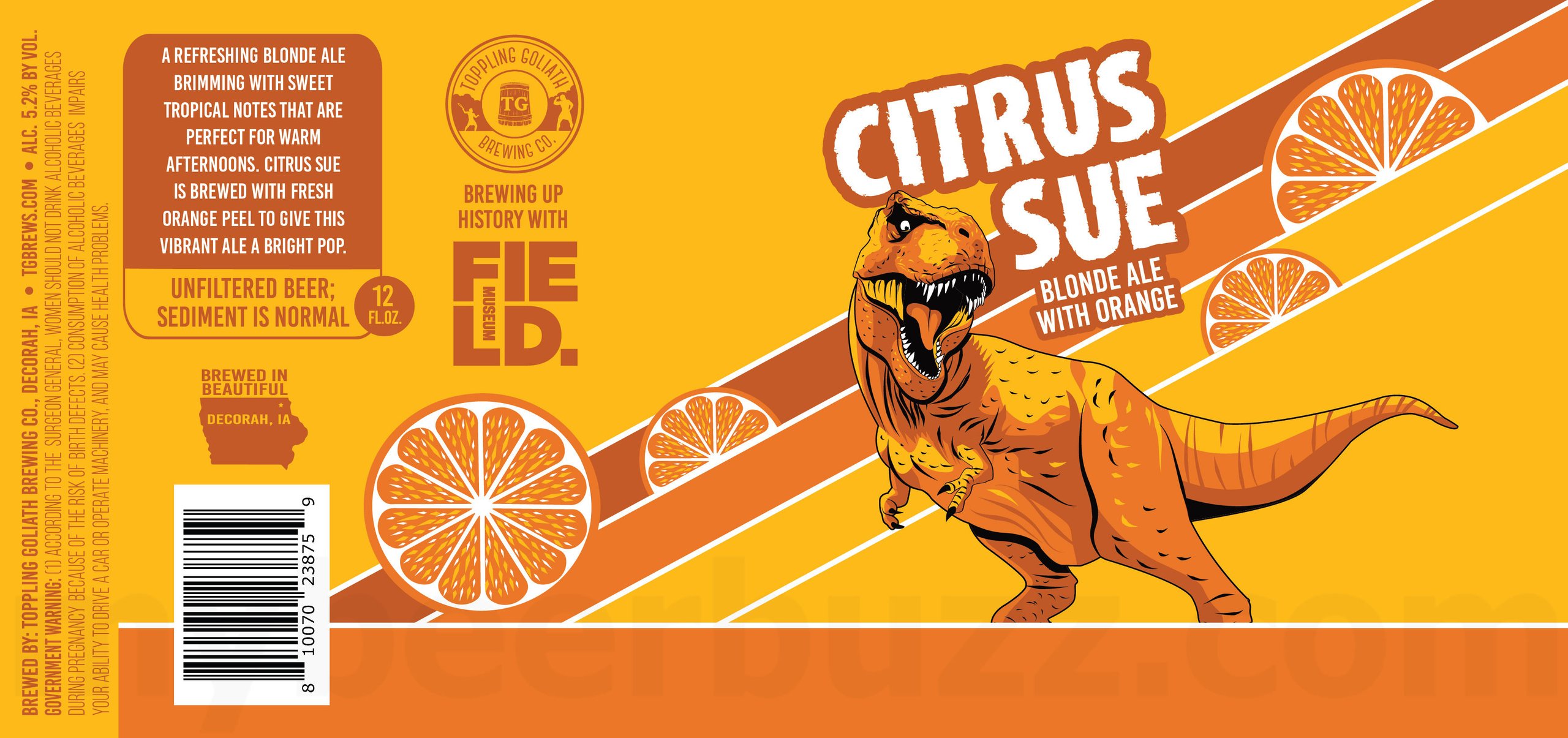 2025 Toppling Goliath Citrus Sue 12-oz Cans