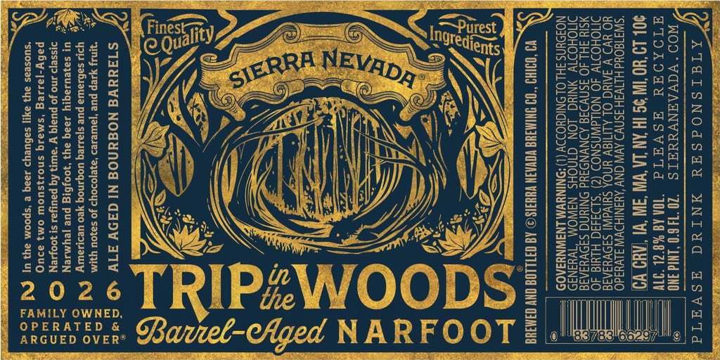 Sierra Nevada Working On 2026 Trip In The Woods Barrel-Aged Narfoot
