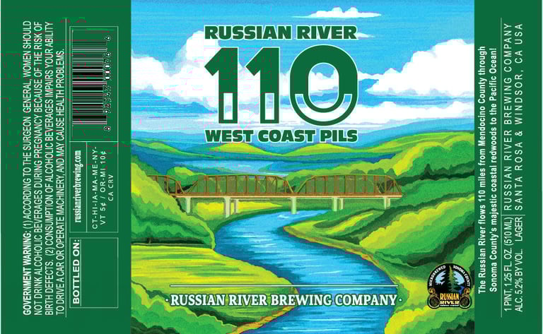 2025 Russian River 110 510ml Bottles