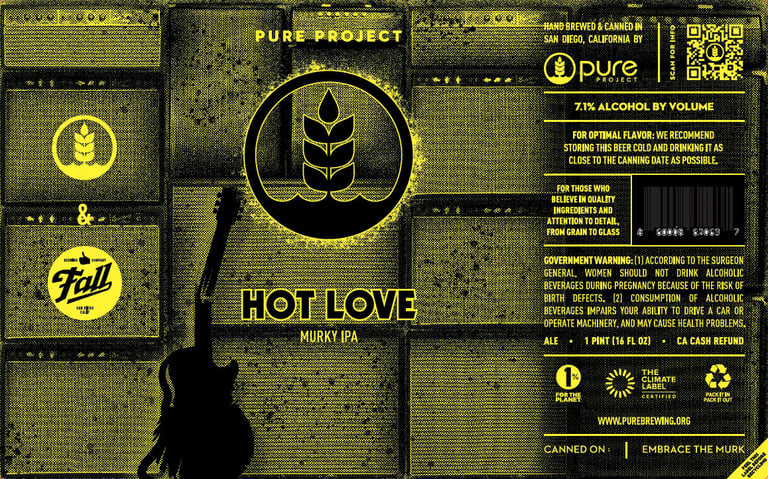 2025 Pure Project Hot Love 16-oz Cans