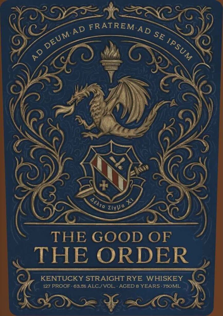 Whiskey Thief Distilling The Good Of The Order Kentucky Straight Rye Whiskey