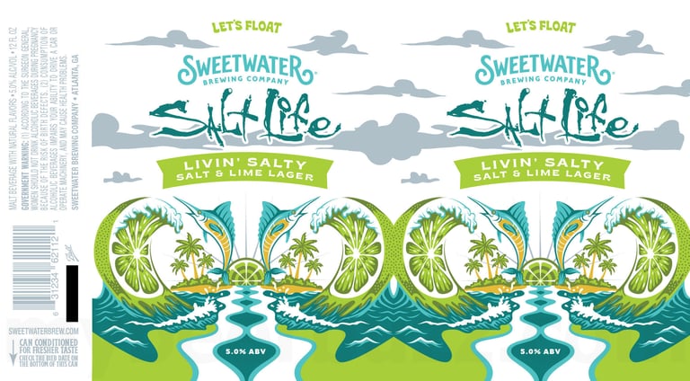 2025 SweetWater Salt Life 12-oz Cans