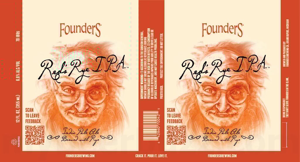 Founders Red’s Rye IPA Returning In 12-oz Cans