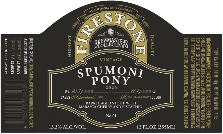 2025 Firestone Walker Spumoni Pony 12-oz Bottles