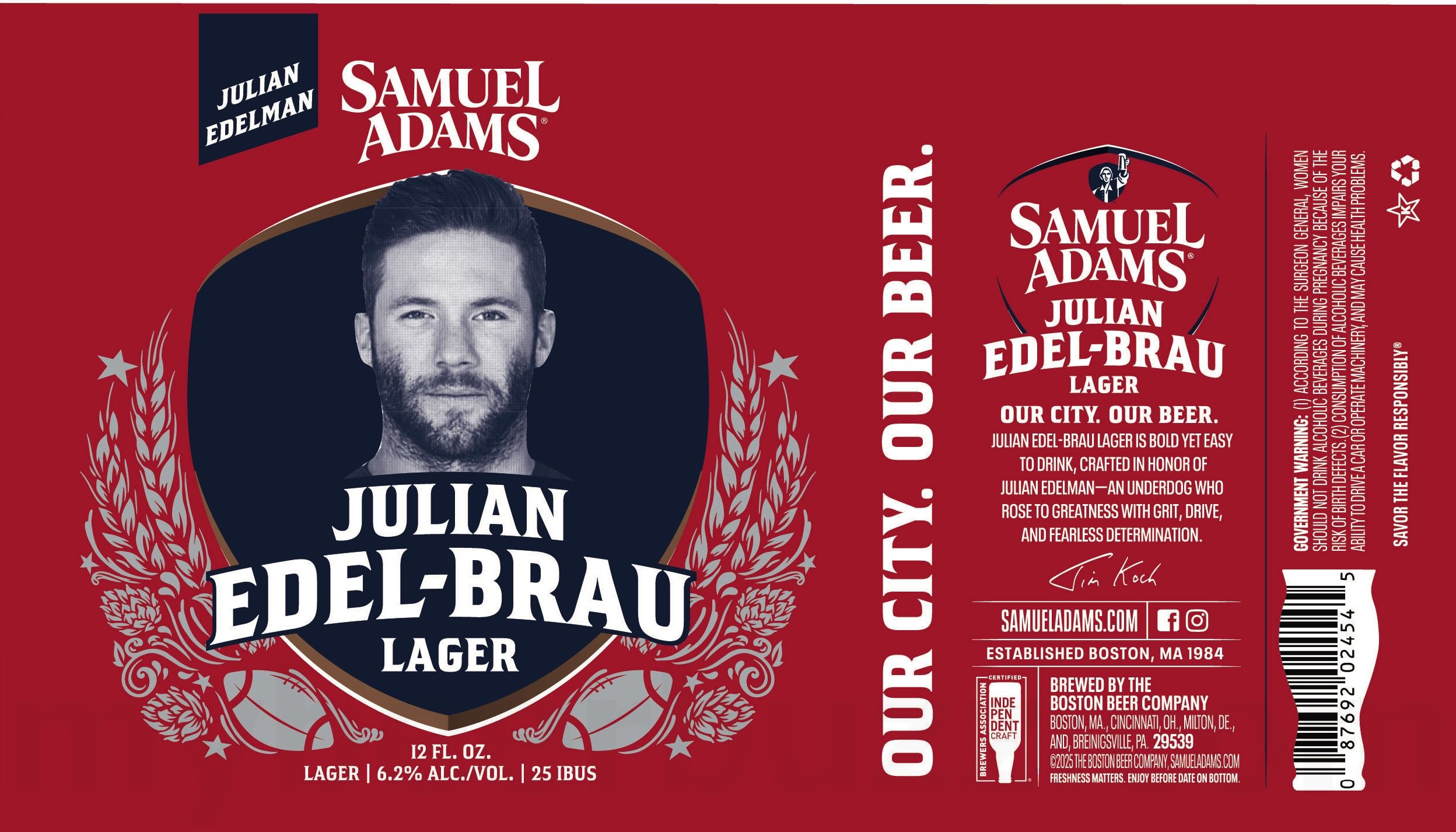 2025 Julian Edel-Brau Lager 12-oz Cans