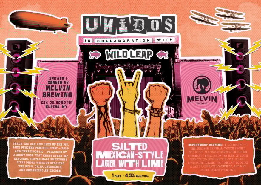 2026 Melvin Brewing Unidos 16-oz Cans