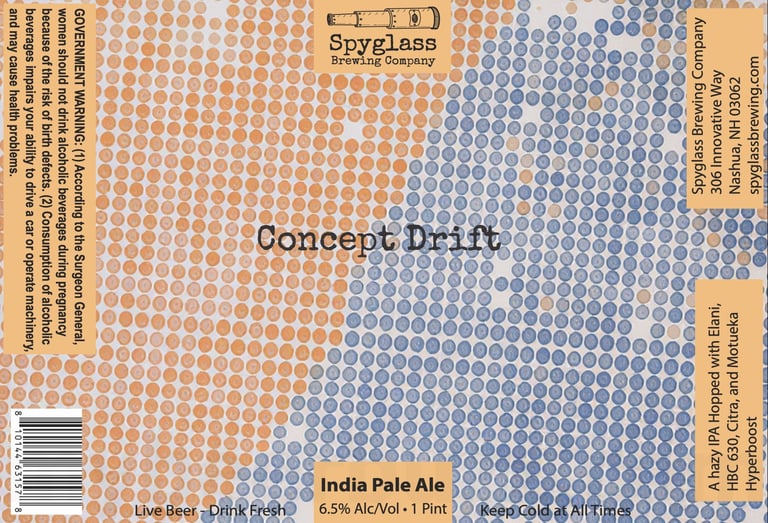 2025 SPyglass Brewing Concept Drift 16-oz Cans