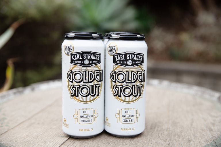 2025 Karl Strauss Golden Stout 16-oz Cans