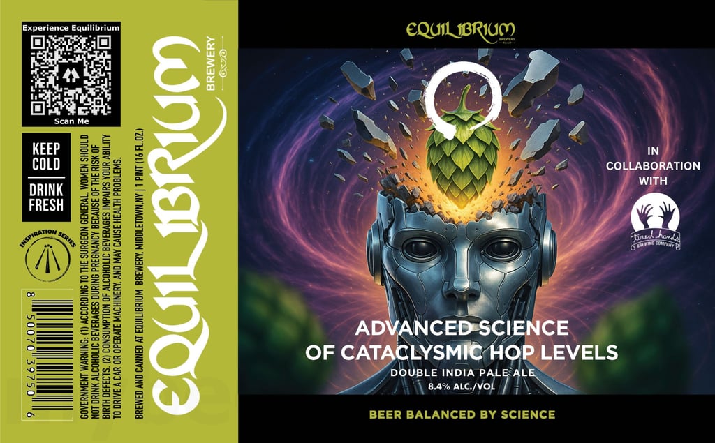 Equilibrium Brewery & Tired Hands Team Up For Advanced Science Of Cataclysmic Hop Levels