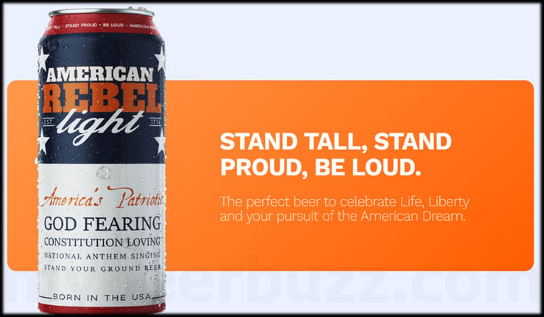 2025 American Rebel Light 16-oz Cans