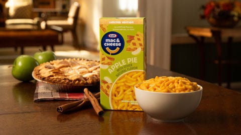 2025 Kraft Mac & Cheese Apple Pie Flavor