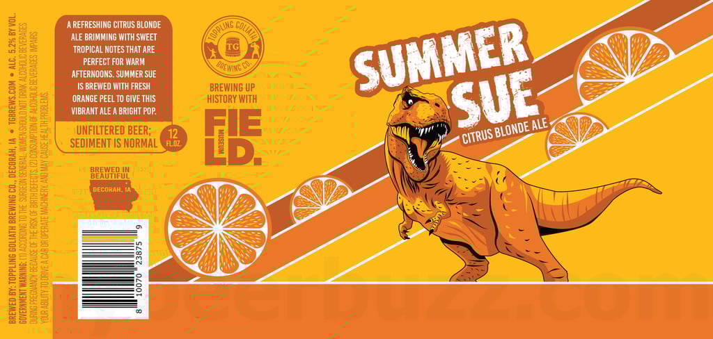 Toppling Goliath Working On Summer Sue / Citrus Sue & West Coast Sue